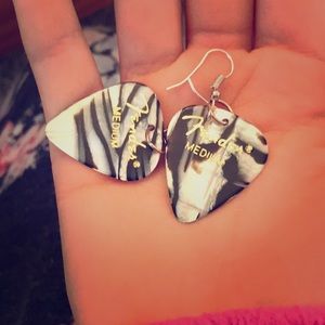 PickAssoCreations original guitar pick earrings